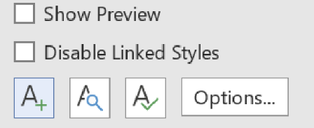 Creating a new Style from the Styles pane in Word.