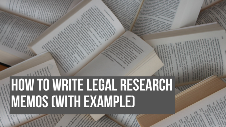 legal research title examples